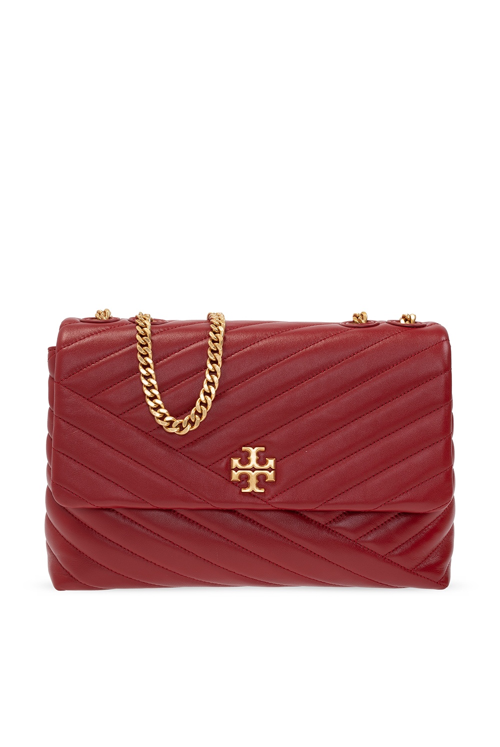 Tory burch red quilted bag sale